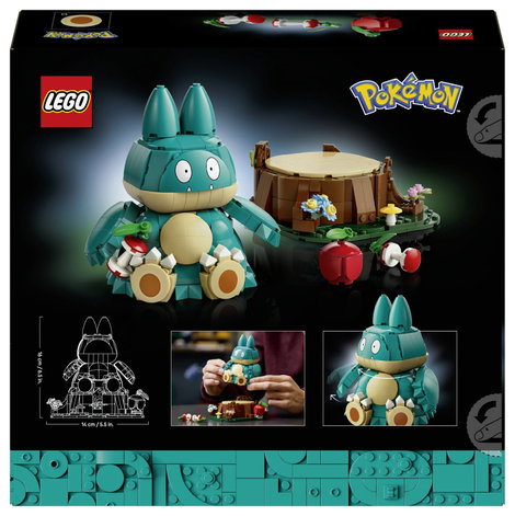 72150 LEGO® Pokémon Mampfaxo  Figur aus dem Videospiel zum Sammeln, Bauen und Ausstellen  bewegliche 8. kép