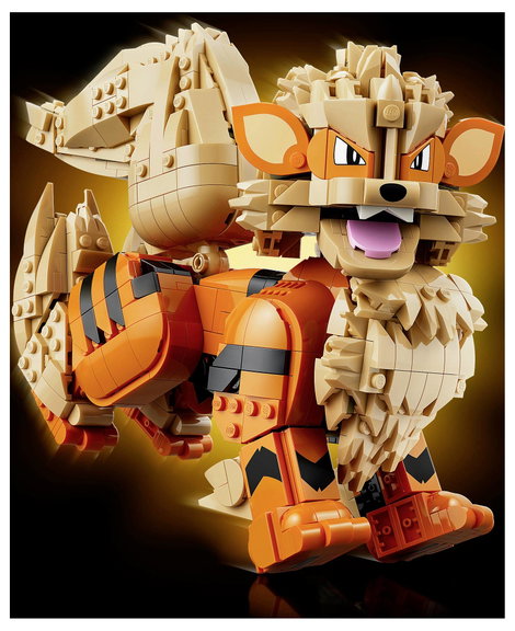 72160 LEGO® Pokémon Arkani  Bauset  baubare Figur mit beweglichen Körperteilen  bewegliche Pokémon-F 4. kép