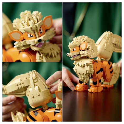 72160 LEGO® Pokémon Arkani  Bauset  baubare Figur mit beweglichen Körperteilen  bewegliche Pokémon-F 5. kép
