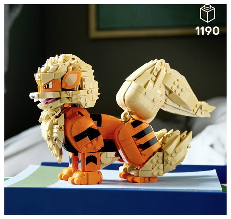72160 LEGO® Pokémon Arkani  Bauset  baubare Figur mit beweglichen Körperteilen  bewegliche Pokémon-F 6. kép
