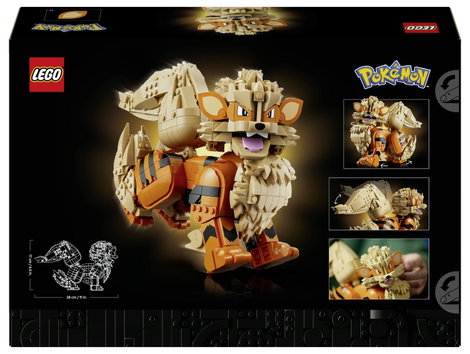 72160 LEGO® Pokémon Arkani  Bauset  baubare Figur mit beweglichen Körperteilen  bewegliche Pokémon-F 8. kép