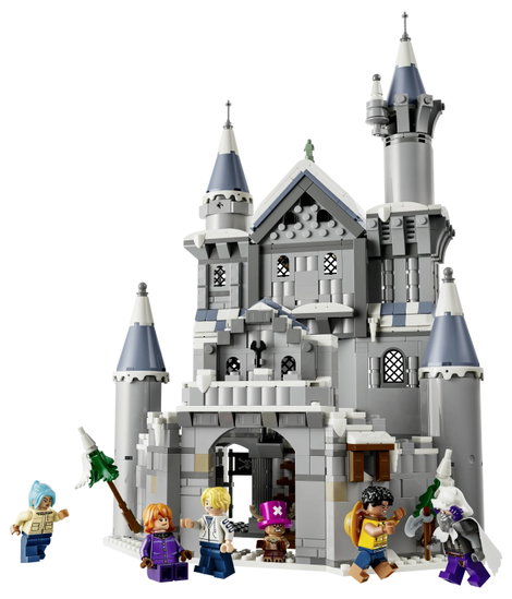 75645 LEGO® ONE PIECE Duell im Schloss Drumm Spielzeug für Kinder ab 9 Jahren Bauset mit mehrstöck 2. kép
