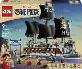 75646 LEGO® ONE PIECE Garps Marineschlachtschiff  Bauset mit 8 Minifiguren für Rollenspiele  Fanarti