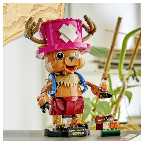 75643 LEGO® ONE PIECE Tony Tony Chopper Fanartikel Zimmerdeko Bauset mit LEGO Figur für Kinder ab 5. kép