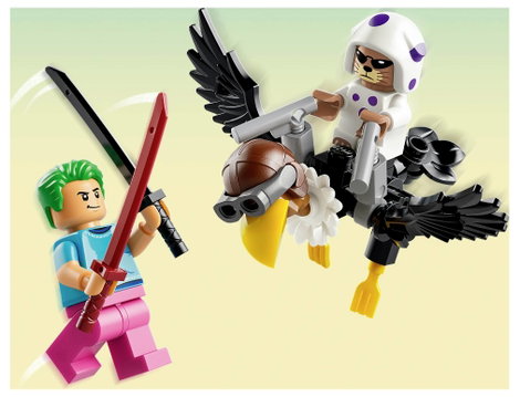 75644 LEGO® ONE PIECE Woogey vs. Boogey – Riesen aus Little Garden Bauset mit 8 LEGO Figuren für Fa 3. kép