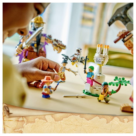 75644 LEGO® ONE PIECE Woogey vs. Boogey – Riesen aus Little Garden Bauset mit 8 LEGO Figuren für Fa 5. kép