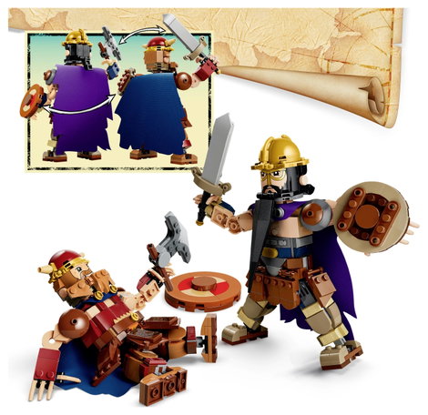 75644 LEGO® ONE PIECE Woogey vs. Boogey – Riesen aus Little Garden Bauset mit 8 LEGO Figuren für Fa 7. kép
