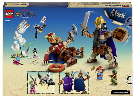 75644 LEGO® ONE PIECE Woogey vs. Boogey – Riesen aus Little Garden Bauset mit 8 LEGO Figuren für Fa 8. kép