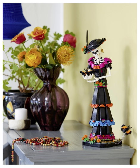 6589588 LEGO® IDEAS La Catrina Bauset Deko für den Tag der Toten Zimmerdeko, die das ganze Jahr fü 12. kép