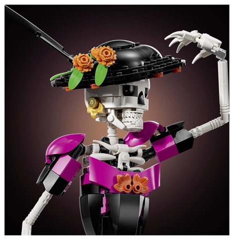 6589588 LEGO® IDEAS La Catrina Bauset Deko für den Tag der Toten Zimmerdeko, die das ganze Jahr fü 4. kép