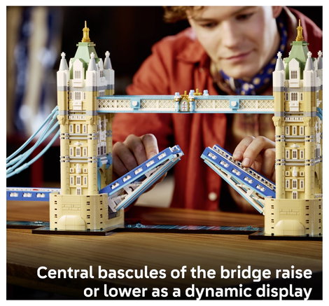 LEGO® ARCHITECTURE 6588559 Tower Bridge  Modell eines Londoner Wahrzeichens 11. kép