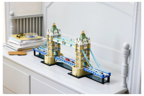 LEGO® ARCHITECTURE 6588559 Tower Bridge  Modell eines Londoner Wahrzeichens 15. kép