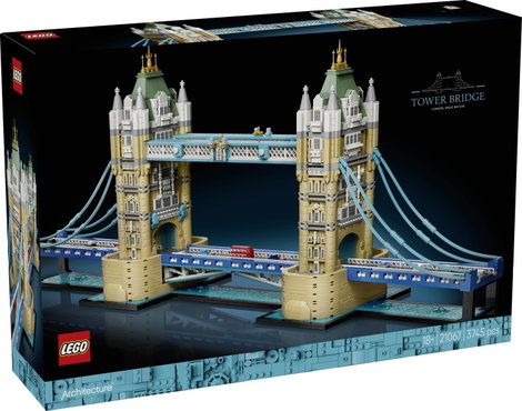 LEGO® ARCHITECTURE 6588559 Tower Bridge  Modell eines Londoner Wahrzeichens