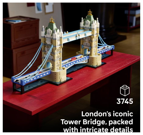 LEGO® ARCHITECTURE 6588559 Tower Bridge  Modell eines Londoner Wahrzeichens 4. kép