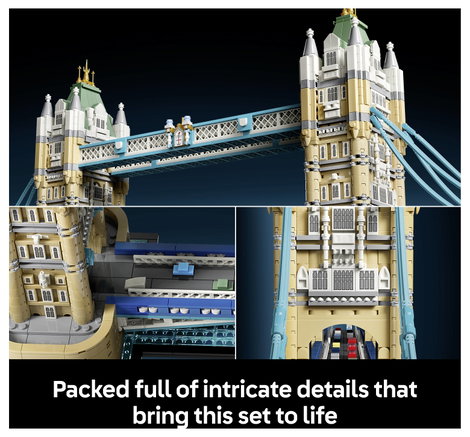 LEGO® ARCHITECTURE 6588559 Tower Bridge  Modell eines Londoner Wahrzeichens 7. kép