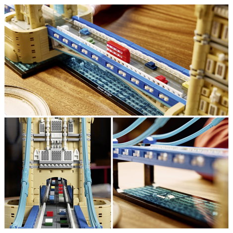 LEGO® ARCHITECTURE 6588559 Tower Bridge  Modell eines Londoner Wahrzeichens 8. kép