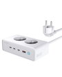 4Smarts Töltőadapter 65 W 3x USB-C®, USB-A, Védőérintkezős dugalj Quick Charge 3.0, Power Delivery F bélyegkép