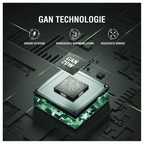 4Smarts USB-s töltőkészülék 20 W USB-C® Power Delivery Fehér Beltér, Aljzat dugó GaN, USB Power Deli 9. kép