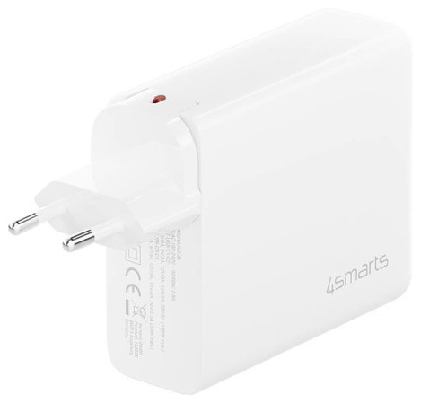 4Smarts USB-s töltőkészülék 200 W USB-C® Power Delivery Fehér Beltér GaN, USB Power Delivery (USB-PD 5. kép
