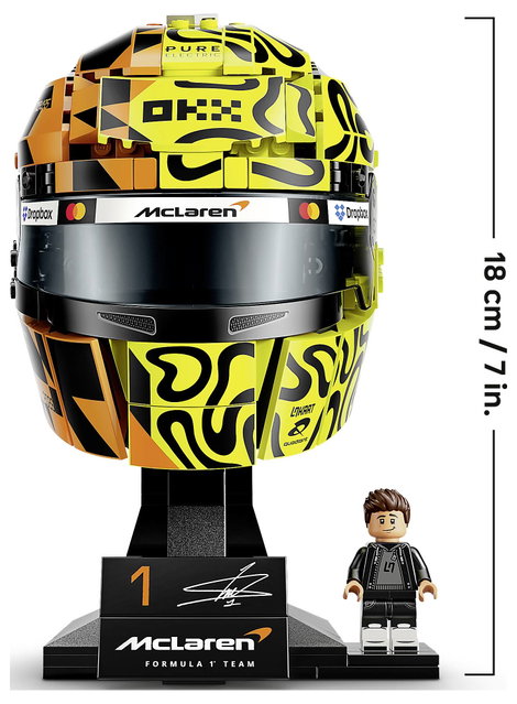 43023 LEGO® Editions McLaren Mastercard F1® csapat Lando Norris sisakja 12. kép