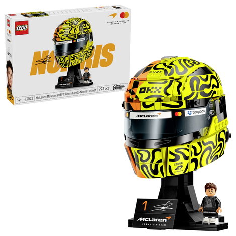 43023 LEGO® Editions McLaren Mastercard F1® csapat Lando Norris sisakja 4. kép