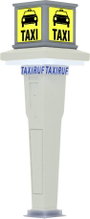 Viessmann Modelltechnik 1378 H0 Taxi tábla bélyegkép