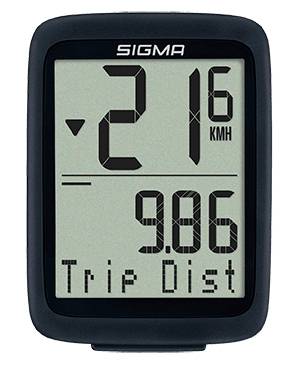 Sigma BC 8.0 WL ATS Kerékpárkomputer, vezeték nélküli Kódolt átvitel Kerék érzékelővel