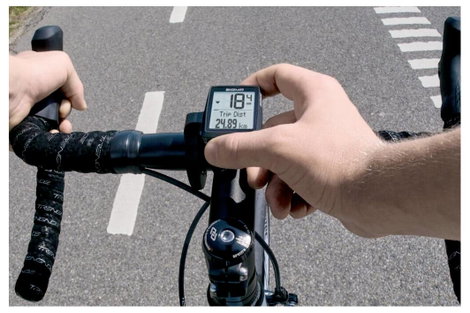 Sigma BC 14.0 WR Kerékpárkomputer Vezetékes átvitel Kerék érzékelővel, Teljesen grafikus kijelzővel 4. kép