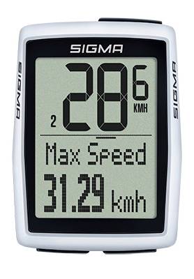 Sigma BC 12.0 WR Kerékpárkomputer Vezetékes átvitel Kerék érzékelővel