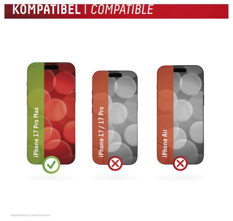 DISPLEX Kijelzővédő üveg Apple iPhone 17 Pro Max 1 db 02256 2. kép