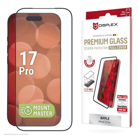DISPLEX Kijelzővédő üveg Apple iPhone 17 Pro 1 db 02255