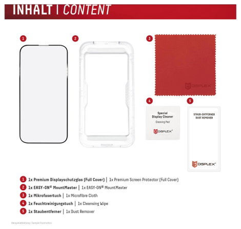 DISPLEX Kijelzővédő üveg Apple iPhone 17 Pro 1 db 02255 8. kép