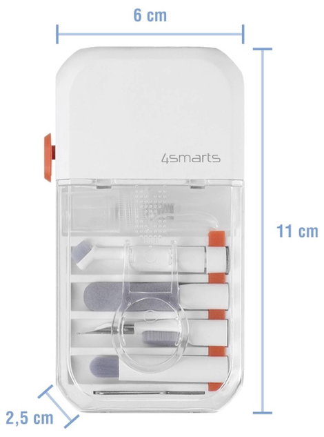 4smarts 10 az 1-ben multifunkciós tisztítókészlet okostelefonokhoz/eszközökhöz 10. kép