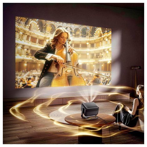 Dangbei Kivetítő N3 Max Smart Projector DLP 1000 ANSI lumen 1920 x 1080 Full HD Beépített hangszóró, 9. kép