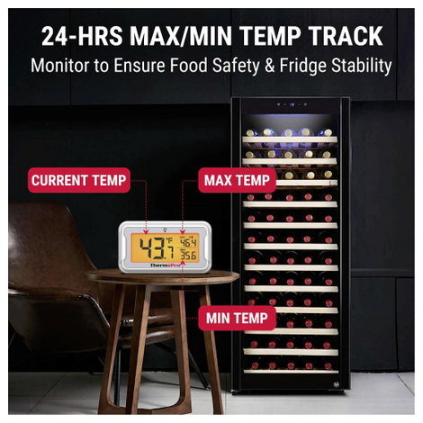 ThermoPro TP110 Fagyasztószekrény hőmérő °C /°F kijelzés, Max./min. 8. kép