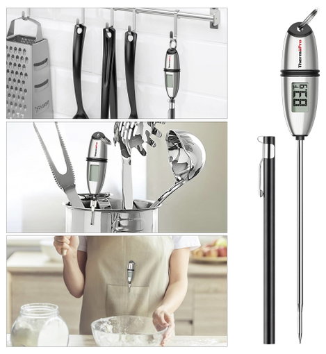 ThermoPro TP-02S Húshőmérő Sütés, Hamburger, Grill ételek 6. kép