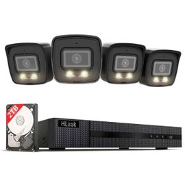 HiLook IK28P-480B LAN, Vezetékes, Digitális, Patch kábel IP-Megfigyelő kamera készlet