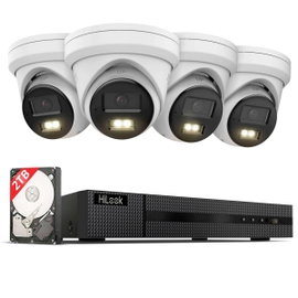 HiLook IK28P-480T LAN, Vezetékes, Digitális, Patch kábel IP-Hálózati videófelvevő készlet