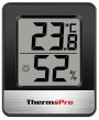 ThermoPro TP49B-3 Hőmérséklet- és légnedvesség mérő Fekete, Ezüst TP49B-3 bélyegkép