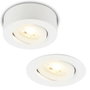 Briloner 7991016 Beépíthető lámpa LED EEK: F (A - G) Melegfehér Fehér bélyegkép