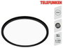 Telefunken 321605TF 321605TF Fürdőszobai mennyezeti lámpa EEK: E (A - G) 18 W Semleges fehér Fekete 2. bélyegkép
