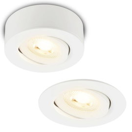 Briloner 7990016 Beépíthető lámpa LED EEK: F (A - G) Melegfehér Fehér