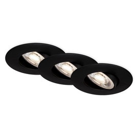 Briloner 7602035 7602035 Beépíthető lámpa EEK: F (A - G) LED LED 4.9 W Fekete