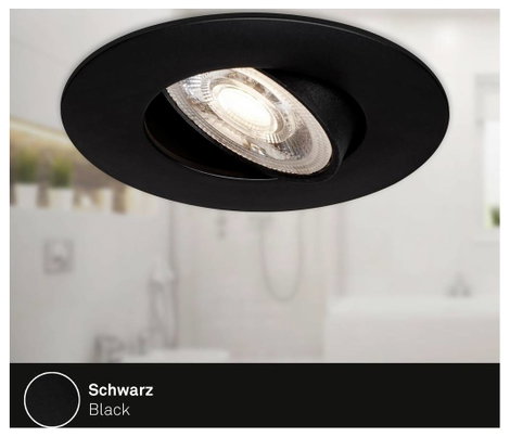 Briloner 7602035 7602035 Beépíthető lámpa EEK: F (A - G) LED LED 4.9 W Fekete 7. kép