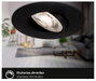 Briloner 7602035 7602035 Beépíthető lámpa EEK: F (A - G) LED LED 4.9 W Fekete 8. bélyegkép