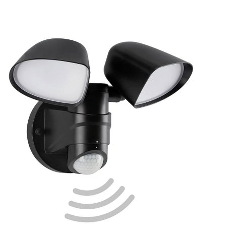 Telefunken 304605TF 304605TF LED-es kültéri fali lámpa mozgásérzékelővel EEK: F (A - G) LED LED 20 W