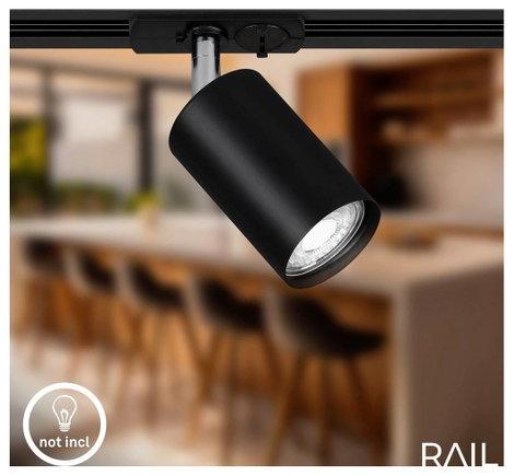 Briloner 8000045 Sínes alaprendszer 1 fázisú GU10 Fekete 13. kép