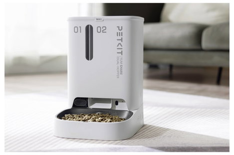 Petkit YumShare Dual-Hopper Etető automata Fehér 1 db 5. kép