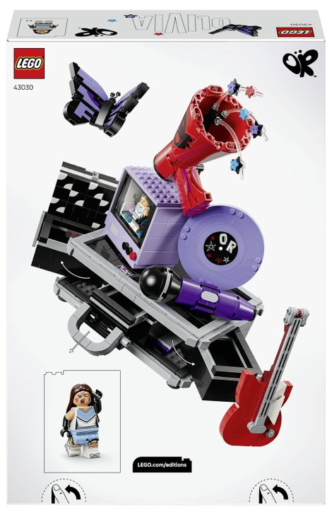 43030 LEGO® Editions Olivia Rodrigos Geheimer Koffer Dekoration zum Thema Musik - Sammlerstück mit 8. kép