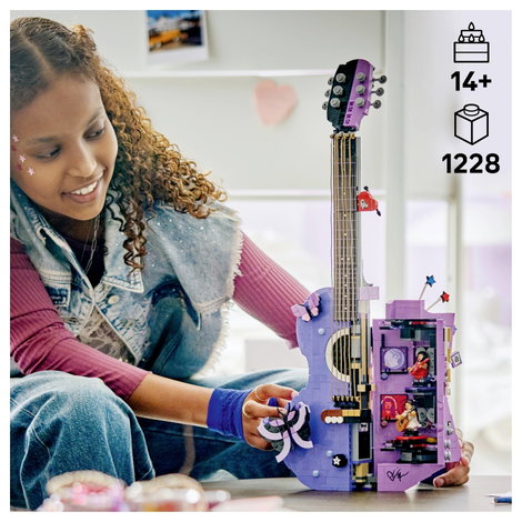 43031 LEGO® Editions Olivia Rodrigos Gitarre 2 Minifiguren – Geschenkidee für Mädchen, Jungen und F 6. kép